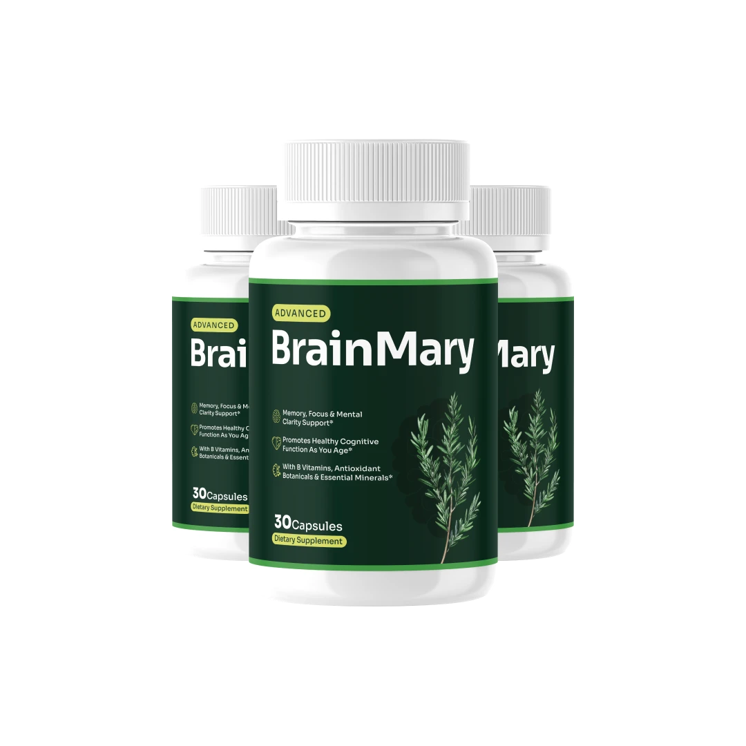 BrainMary Cognitive Support Supplement Bottle